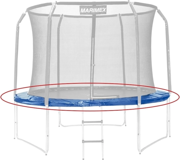 Marimex vervangende verenbescherming voor trampoline 244 cm
