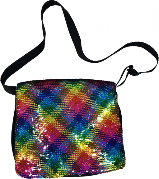 Shoulder Bag with Sequins