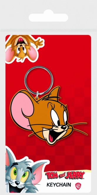 Porte-clés en caoutchouc Jerry