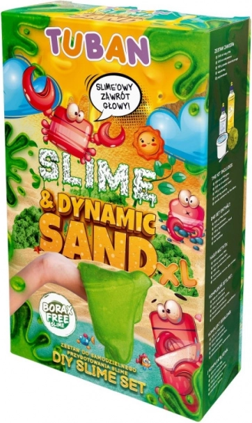 Kit DIY Slime et sable cinétique XL