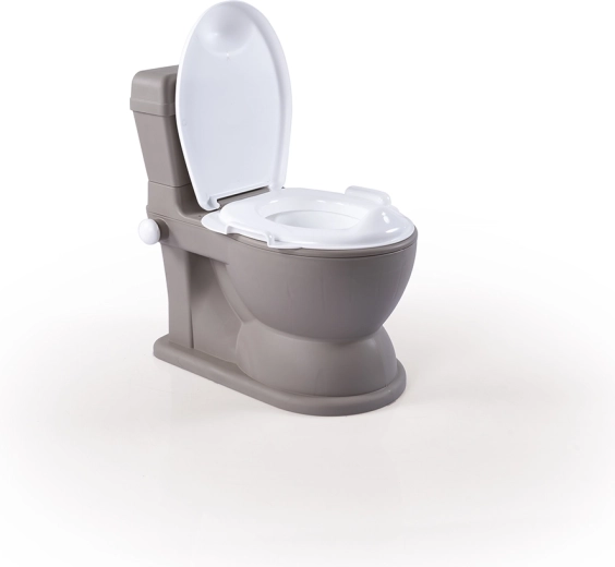 Kids’ XL Potty with Light and Sound Effects, Grey