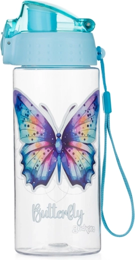 Kids' Water Bottle OXY Click 500 ml Butterfly