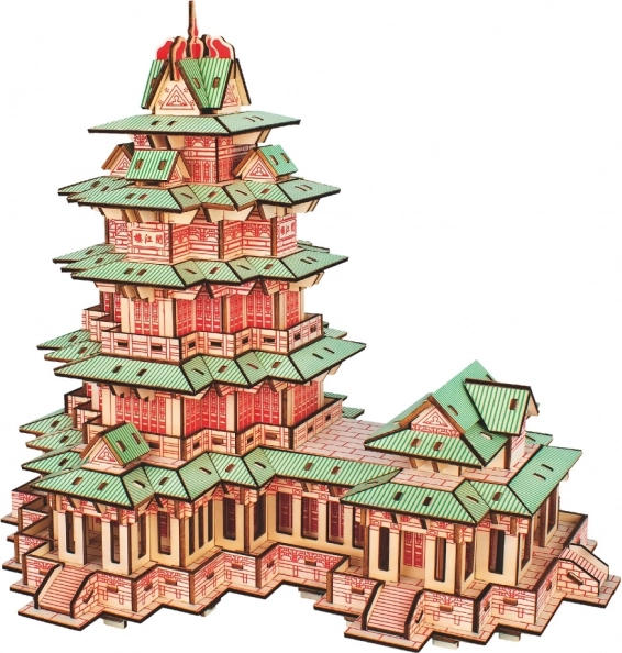 Woodcraft wooden 3D puzzle – Yuejiang Tower