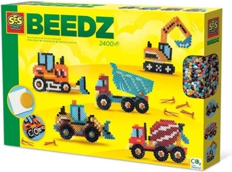 SES Iron-On Beads – Construction Vehicles