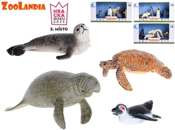 Zoolandia zeedieren – set figuren voor in het aquarium