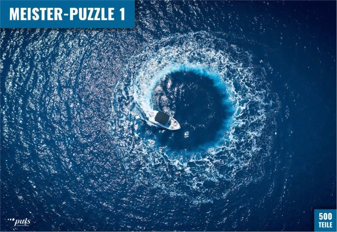 PULS ENTERTAINMENT Meister-Puzzle 1: Ship – challenging 500-piece puzzle