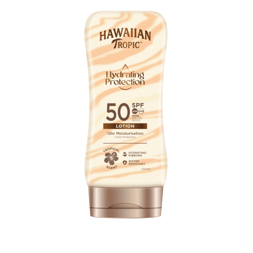Hawaiian Tropic hydrating sunscreen lotion SPF 50 180 ml