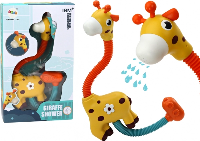 Badkamerspeeltje voor kinderen giraffe – douchesproeier voor in bad