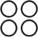 PIKO drive belts – set of 4 for H0 scale