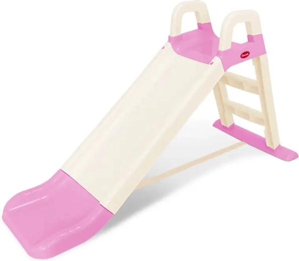 Children's slide 140 cm beige‑pink DOLONI
