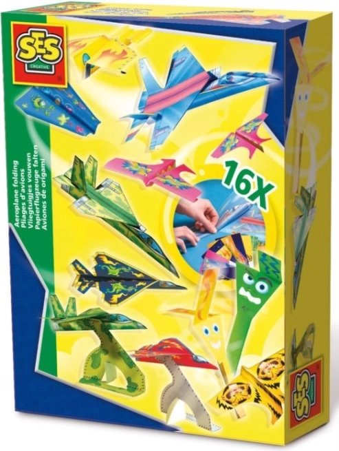 Kit de fabrication d’avions en papier pour enfants