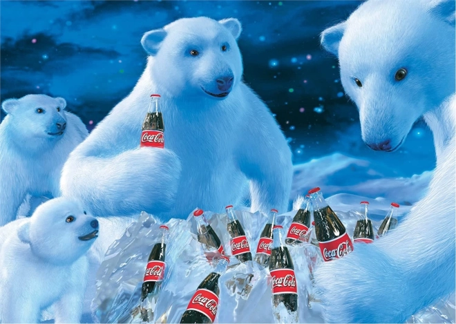Puzzle Coca Cola Polar Bears 1000 Pieces