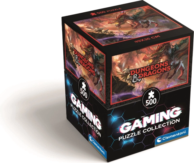 Puzzle 500 pièces Dungeons & Dragons – Cube de Clementoni