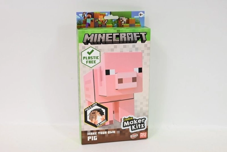 Bladez Minecraft construis la figurine du cochon