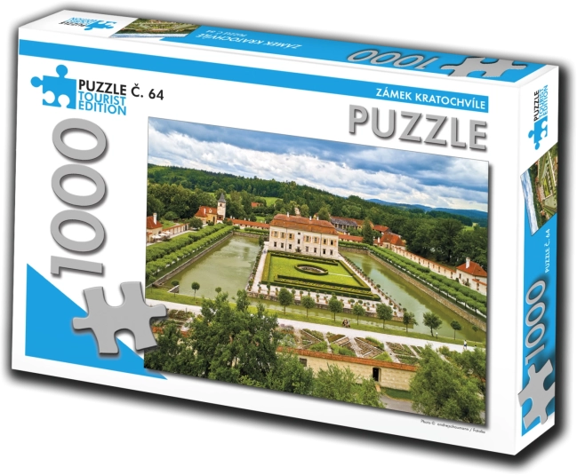Puzzle Édition Touristique – château de Kratochvíle 1000 pièces