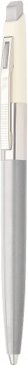Stylo à bille ICO 70 Retro gris pastel, pointe 0,8 mm