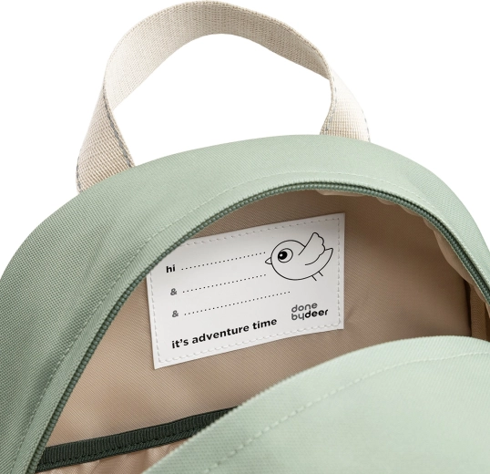 Done by Deer kinderrugzak junior tiny trails groen 13 l
