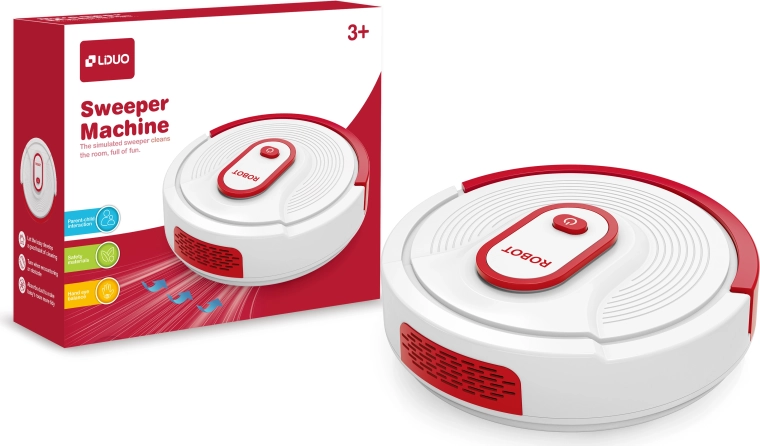 Kinderrobotstofzuiger op batterijen SPARKYS