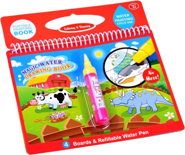 Waterkleurboek met dieren