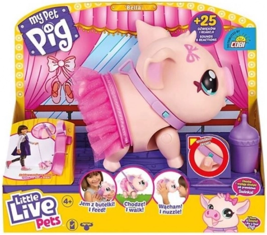 Interactive Figure Little Live Pets Ballerina Pig