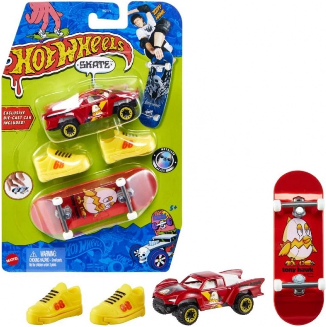 Hot Wheels verzamelcollectie fingerboard en schoenen