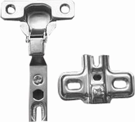 Charnière MINI A superposée avec embase à clip