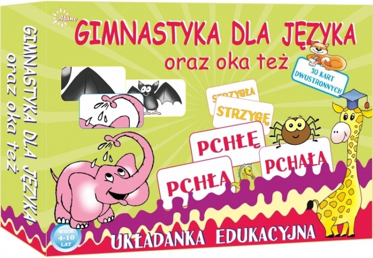 Gimnastyka dla języka – a speech therapy and memory game for children