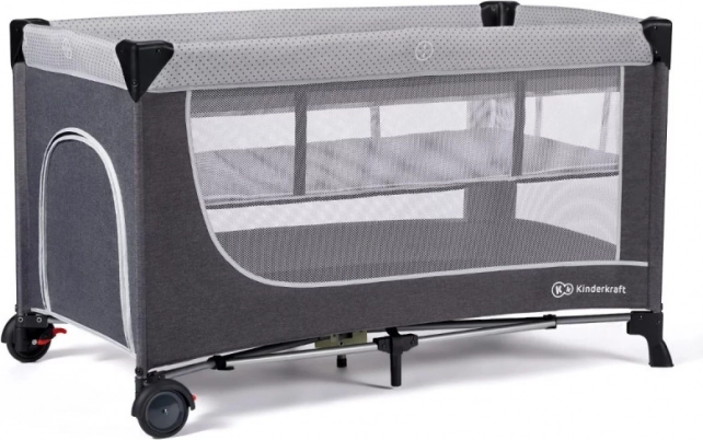 Reisbedje LEODY Grijs