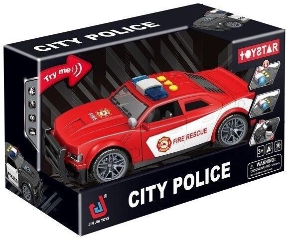 Fire Truck with Light and Sound 23 cm