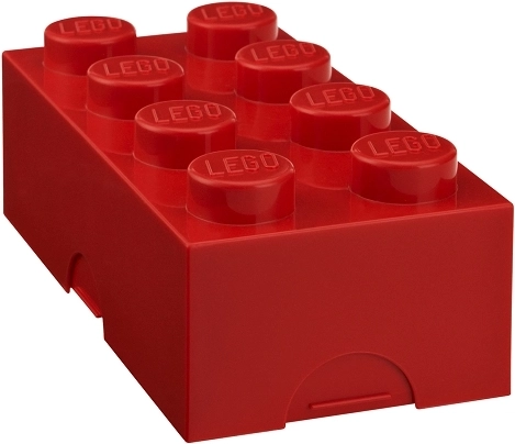 LEGO broodtrommel – rood