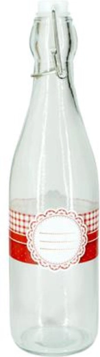 Bouteille en verre avec fermeture à clip TORO 260 ml