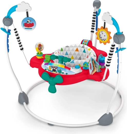 Baby Einstein sauteur et centre d’activités 2-en-1 Ocean Explorers Airplane Adventure