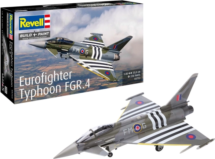 Plastic modelvliegtuig Eurofighter Typhoon FGR.4 1:48