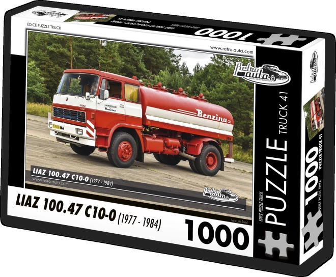 Puzzle RETRO-CARS Liaz 100.47 C10-0 TRUCK 1000 pieces