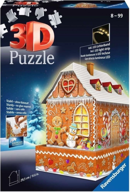 Ravensburger 3D puzzel Peperkoekhuis 216 stukjes