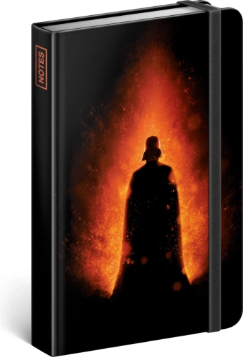 Star Wars Notique Notebook – black ruled 10.5 × 15.8 cm