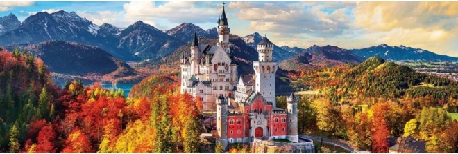 Panoramic Puzzle Neuschwanstein Castle, Germany 1000 Pieces