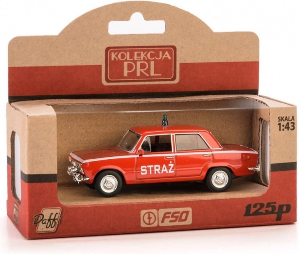 Communist Vehicle Fiat 125 Fire Brigade