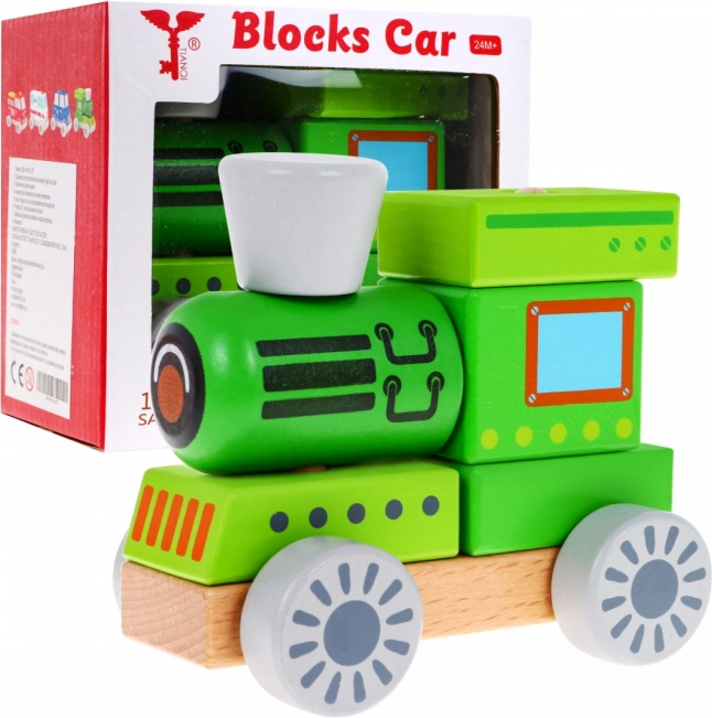 Petit train en bois pour enfants dès 2 ans