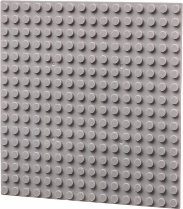 Basisplaat 16×16 lichtgrijs