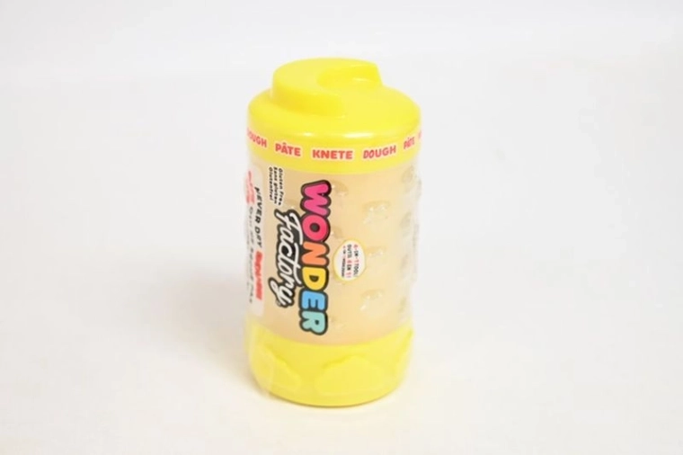 MGA WonderFactory NeverDryDough – pâte à modeler, jaune