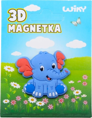 Magneet in de vorm van een olifant 4,5 cm