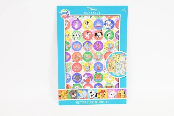 Autocollants pailletés Disney A5 – 8 planches