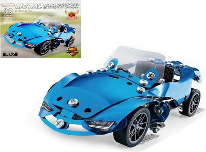 Metal construction kit – sports car