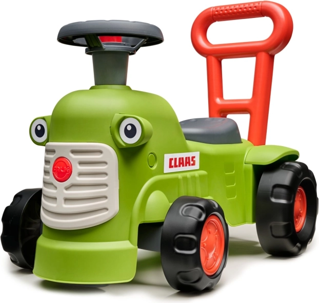 Ride-on Tractor Claas Light Green with Steering Wheel