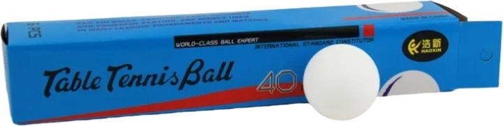 Balles blanches de tennis de table 01199