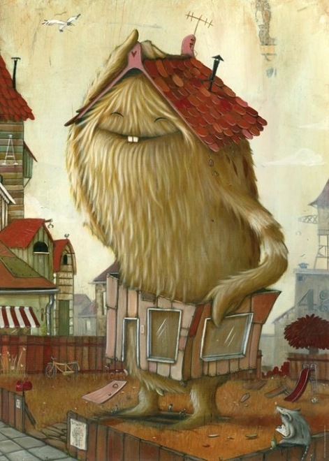 Puzzle Neighborhood 1000 Pieces Zozoville by HEYE