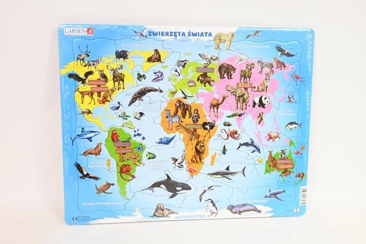 Larsen Animals of the World – educational puzzle