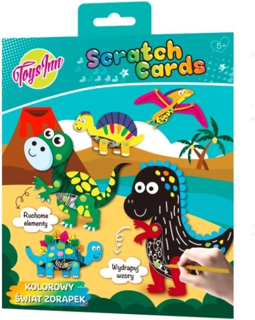 STNUX Dinosaur Scratch-Off Tickets