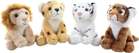 Plush Wild Animal 15 cm eco friendly